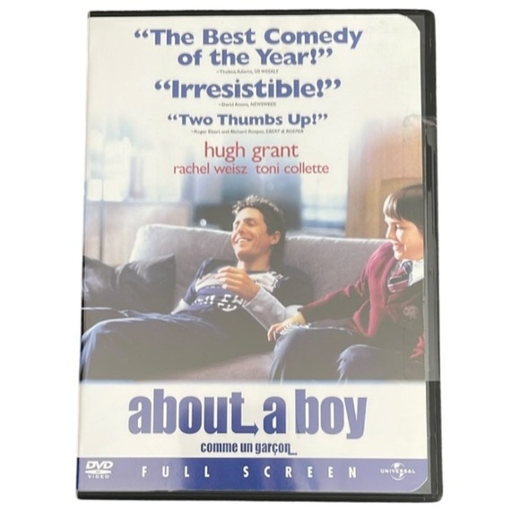 About a Boy DVD Universal Hugh Grant Rachel Weiss Toni Collette Comedy - Picture 1 of 5